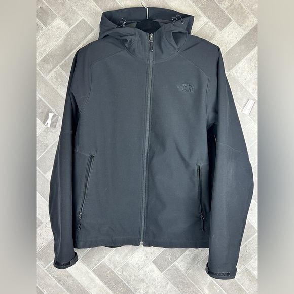 North Face Men’s Large fleece lined jacket Black - Picture 2 of 11